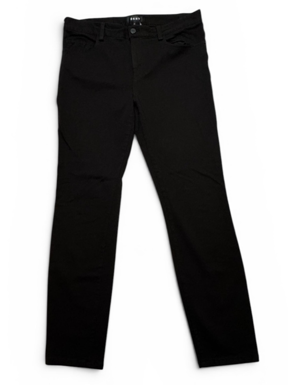 DKNY Women’s Black Trousers Straight Leg Dress Pants Size 30 Style W3428D5B